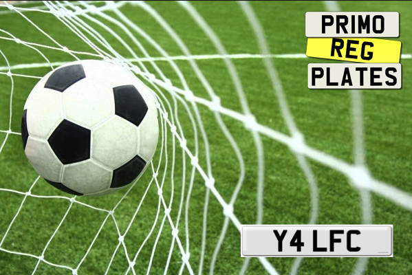 FOOTBALL NUMBER PLATES, PRIVATE NUMBER PLATES