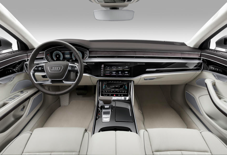 Audi A8 interior - number plates from PrimoReg