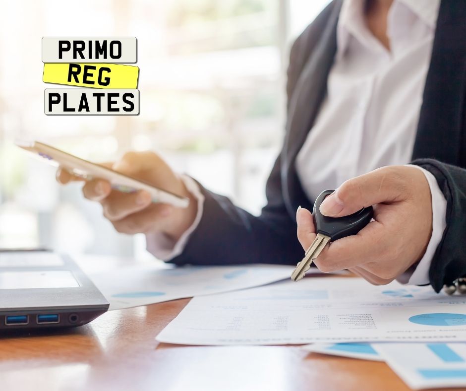 how to sell my car and keep private plate