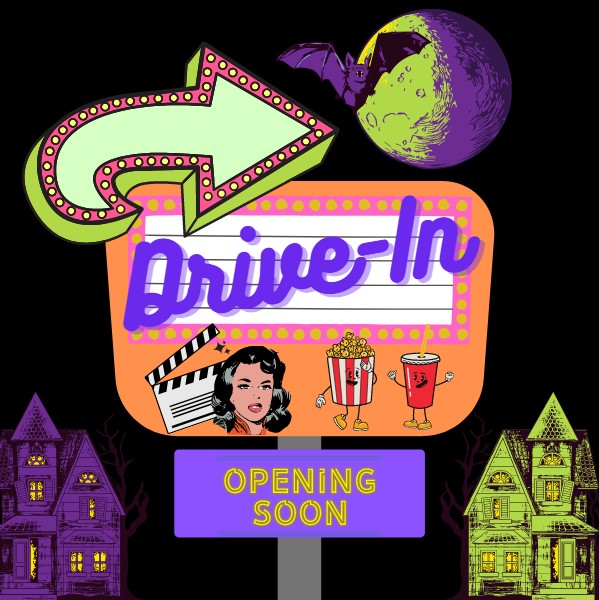 Halloween drive-in