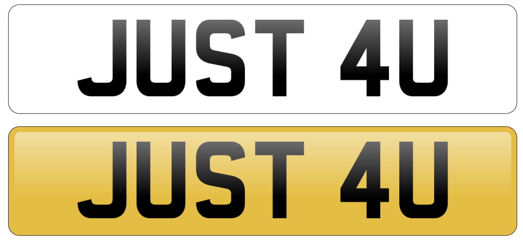 Can I make my own private number plate?  Can I make my own personal number plate?