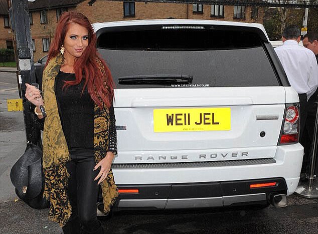 TOWIE number plate (image: Daily Mail)
